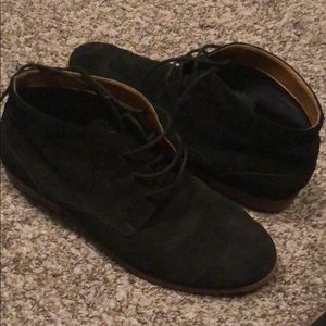 Black Aldo Suede Dress Shoes